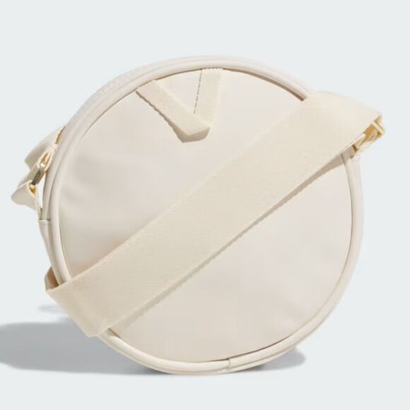 Adidas Terrace Crossbody Bag- White/Gold Metallic/White - Picture 2 of 11